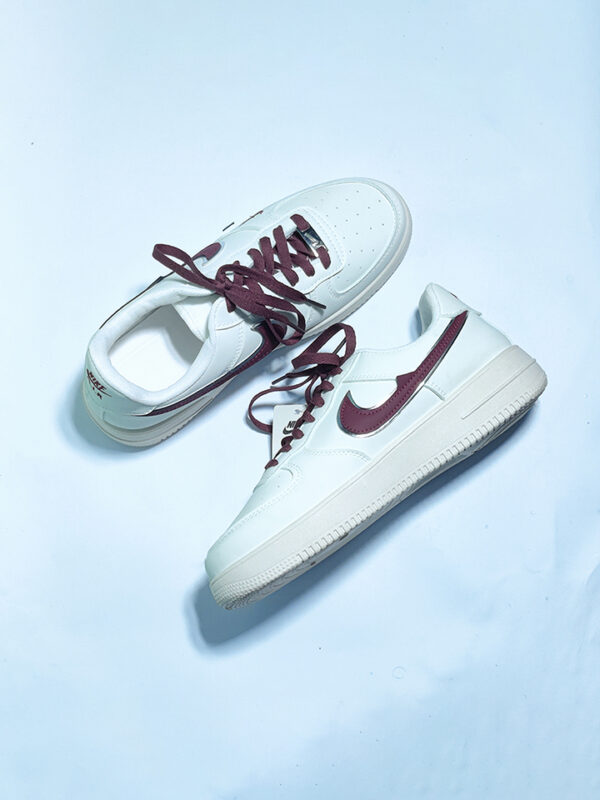 Nk Air Force 1 -  Maroon - Image 2