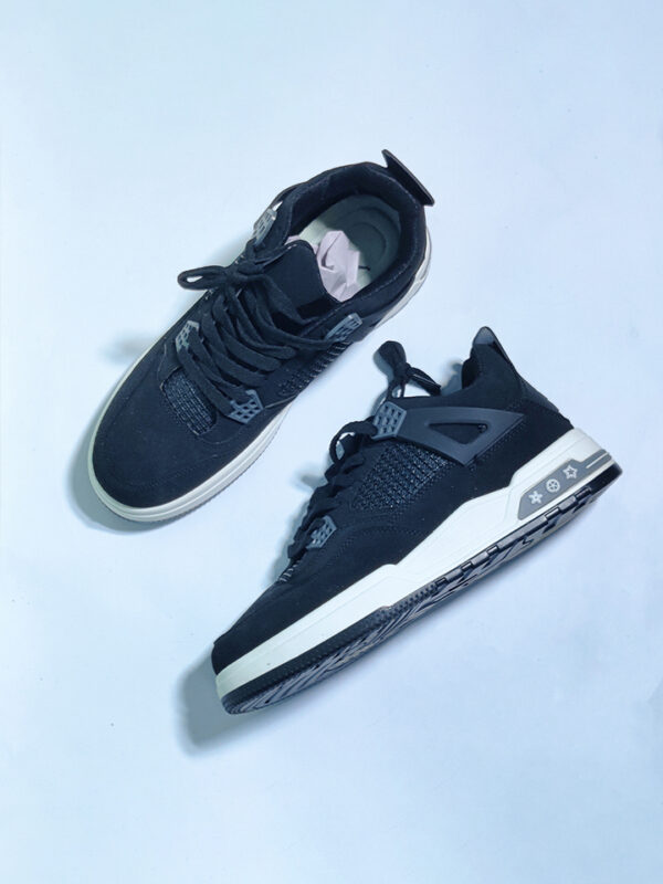 Nk Air Jordan 4 Retro - Black - Image 2