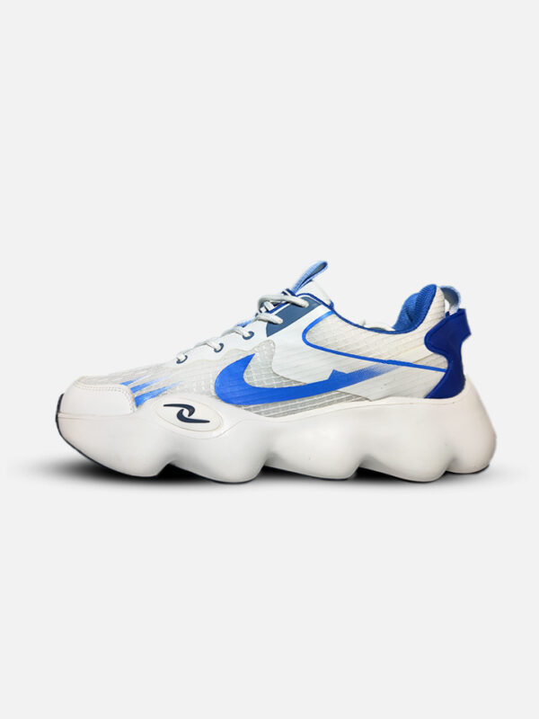 Men's Premium Shoes - White Blue