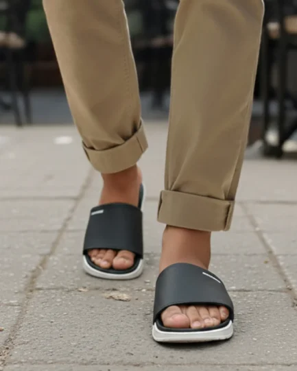 SK Comfortable Slide - Black