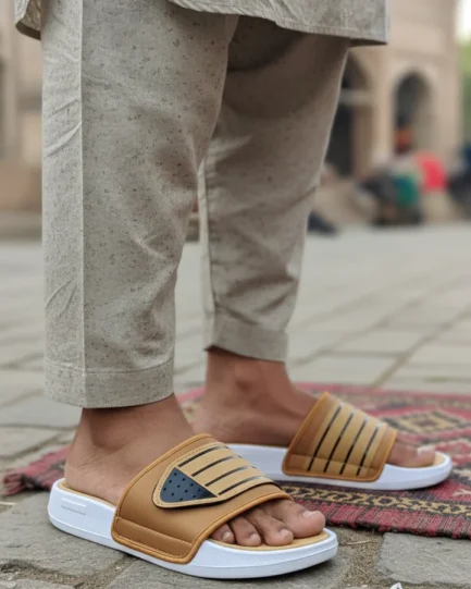 Luxel Comfort Slide - Brown